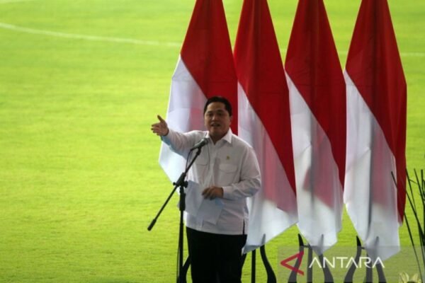 Erick Sebut Peresmian 17 Stadion Sebagai Momentum untuk Mengembangkan Karakter Bangsa