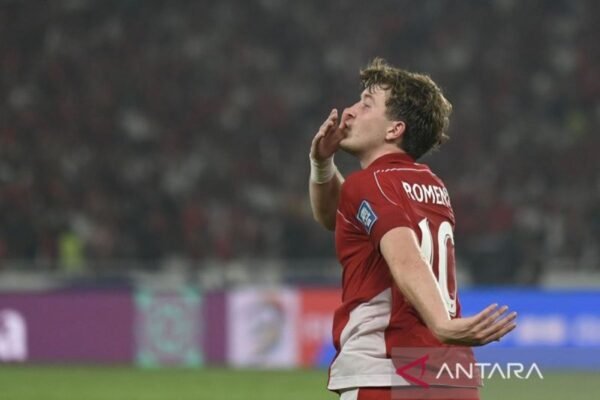 Penalty Ole Romeny Mengantarkan Indonesia Unggul atas China di Babak Pertama