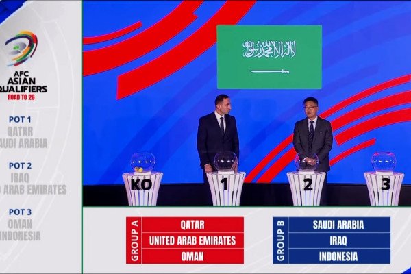 Indonesia Bergabung dalam Grup Bersama Irak dan Arab Saudi di Kualifikasi Piala Dunia - ANTARA News